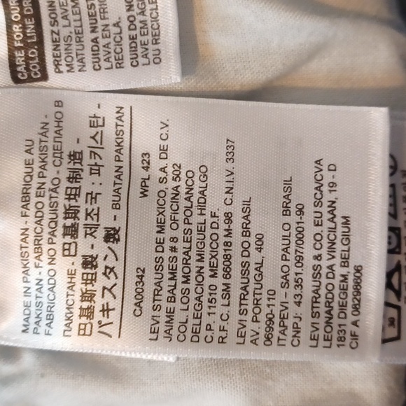 Levis High Rise Ankle Sz.29. L.26.5". R.11" Dark Wash.EUC! - Picture 8 of 11